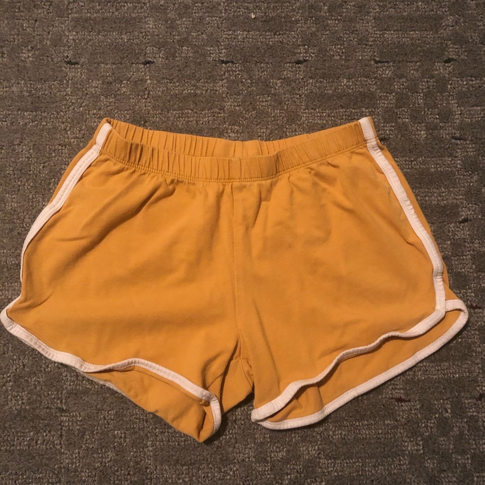 Mustard Yellow Shorts